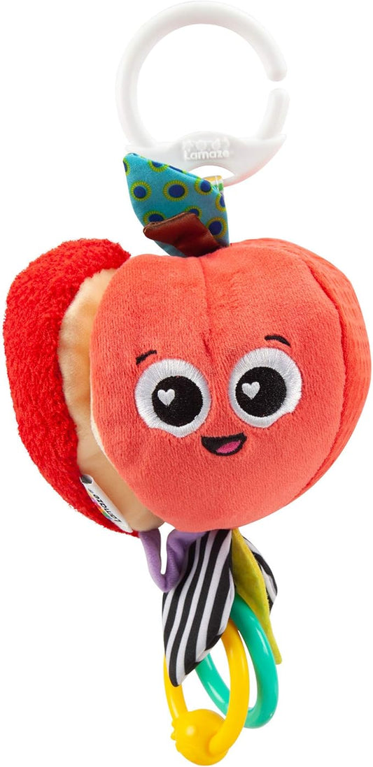 Lamaze Archer The Apple Clip & Go Baby Toy