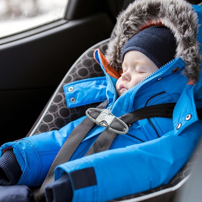 child Car Seat Chest Harness Clip Universal Replacement for Kids, Toddler, Stroller, baby essentials,1 piece, Black,Oval ( 6.89 X 3.98 X 0.87 inches)