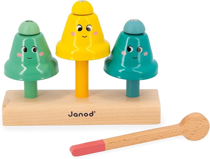 Janod - Baby Play Box - from 24 Months - Stimulus Toys with Puzzle and Children's Manual Activities - Children 2 Years Old - Activity Toys and Psychomotor Development - J04065
