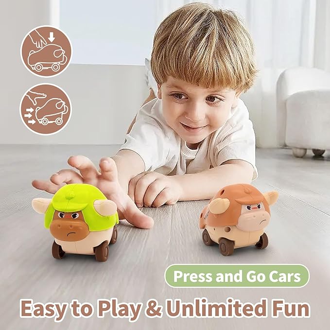 LUCKFUTURE Baby Toys 6 to 18 Months, 8 in 1 Montessori Toy Set, Educational Learning Toy for Toddlers Babies Sensory Toys Newborn Infant Gifts for Boys & Girls