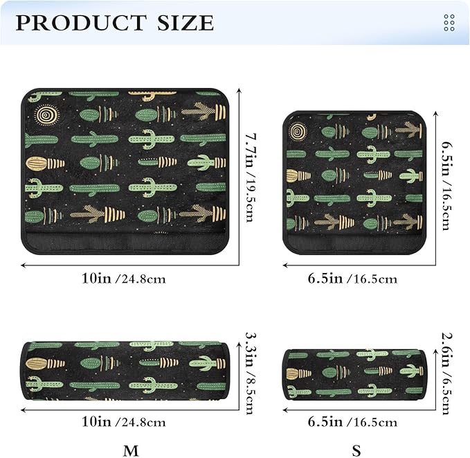 Car Seat Belt Pad Covers Cactus Safety Seatbelt Strap Shoulder Pads for Adults and Children Comfort Universal 2 Pack M 20849416