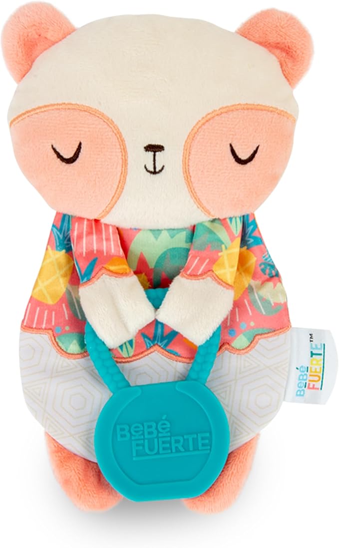 BEBE FUERTE Move and Groove Crinklie Panda by Robin Arzon - Baby Crinkle Toys - Sensory Toys for Fine Motor Skills - Baby and Toddler Toys for Ages 0 Months and Up