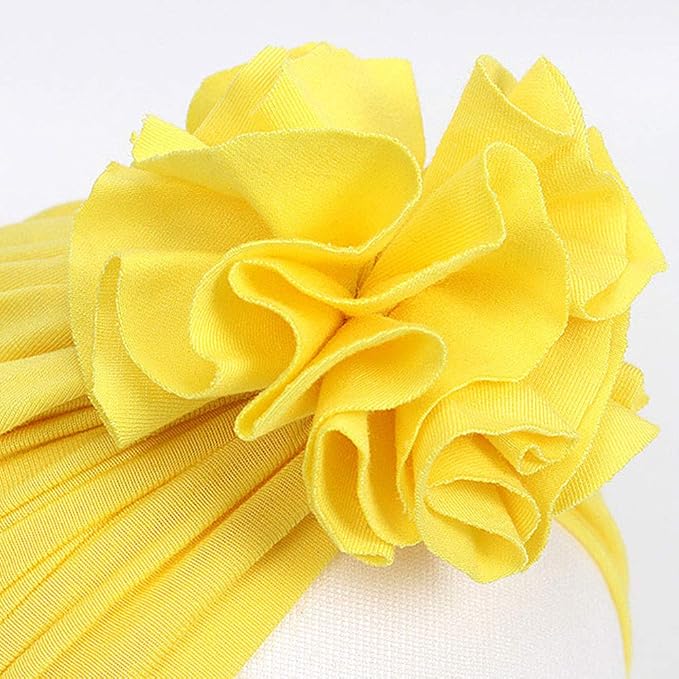 Newborn Babies Headwrap Hat Infant Toddler Cotton Soft Cute Nursery Beanie Headbands Top Bowknot Cap