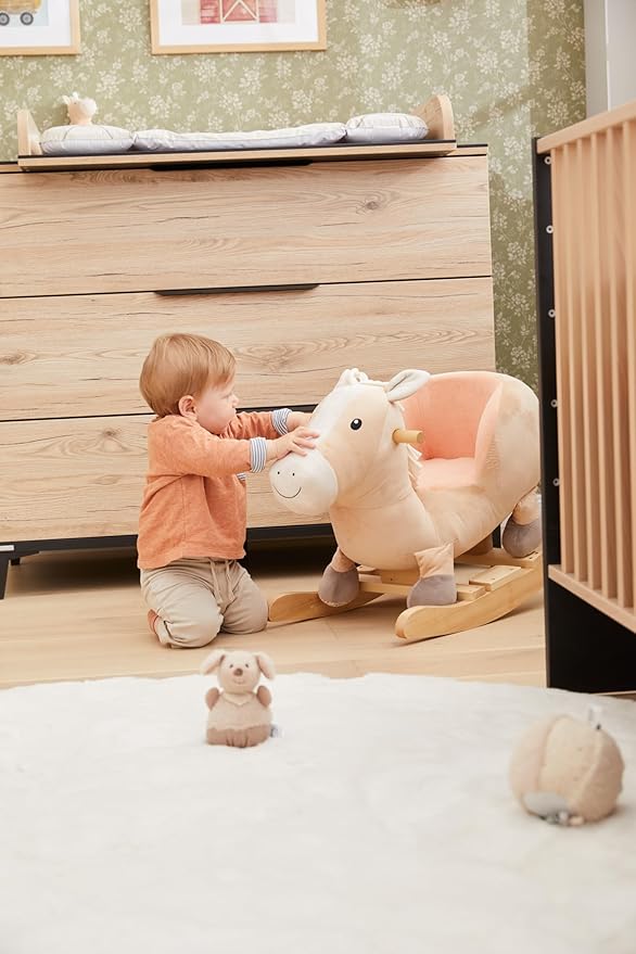 Beige Sunny Horse Animal Swing by Sterntaler