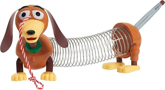 Disney and Pixar Toy Story Slinky Dog Jr Pull Toy, Toys for 3 Year Old Girls and Boys, Kids Toys for Ages 18 Month by Just Play