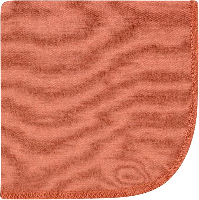 Hudson Baby Unisex Baby Flannel Cotton Washcloths 10-Pack, Wild Forest, One Size