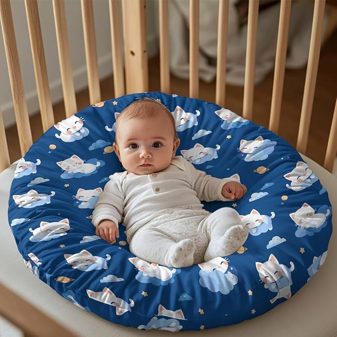 Newborn Lounger Cover, Cat Removable Cover for Newborn Lounger Soft Newborn Lounger Cover Breathable Baby Newborn Lounger Washable Cover for Newborn Lounger Pillow
