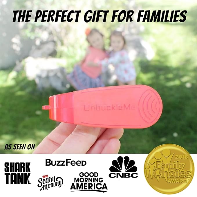 UnbuckleMe Car Seat Buckle Release Tool - Purple & Blue 2 Pack - Buy One for Each Car or Give One to a Friend