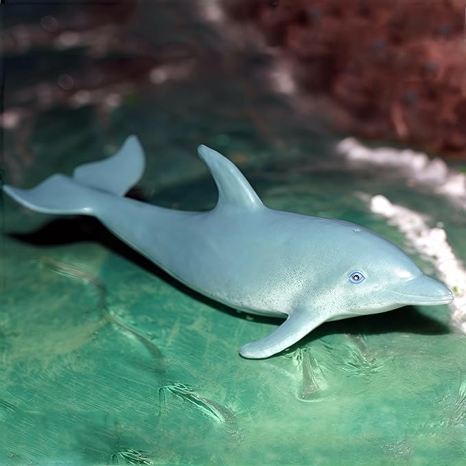 Gemini&Genius Whale Shark Animals Action Figure Toys for Kids (Dolphin, Tiger Shark, Whale Shark)