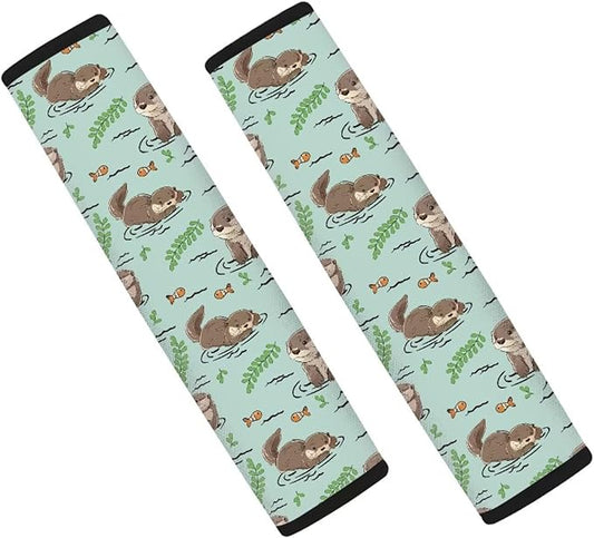 Car Seat Shoulder Strap Pads Seat Belt Pad Carseat Straps Covers Seatbelt Strap Cover Auto Seat Belt Cover Seatbelt Shoulder Kids Seatbelt Cushion Automotive Seat Belt Pads Car Seat Belt