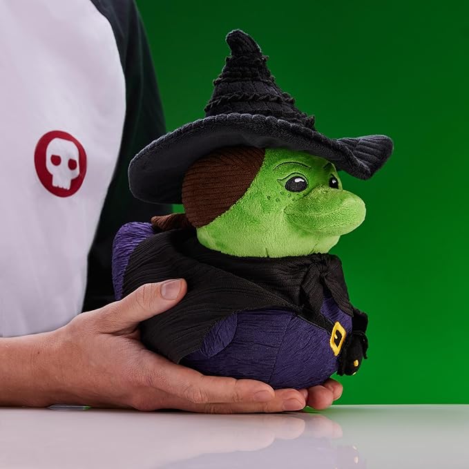 TUBBZ Plush: Wicked for Good - Elphaba Thropp Cosplaying Rubber Duck Soft Plush Collectible Toy