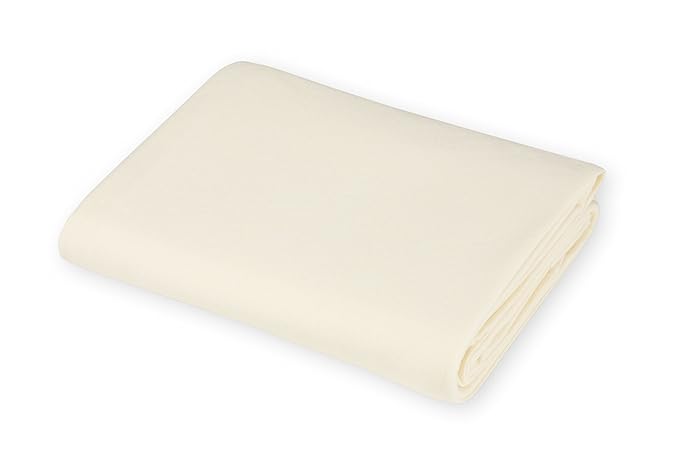 TL Care 100% Natural Cotton Fitted Pack and Play Sheet 39" x 27" - Soft & Breathable Pack N Play Sheet for Playpen, Playard & Mini Crib Mattress, Cream, for Boys & Girls
