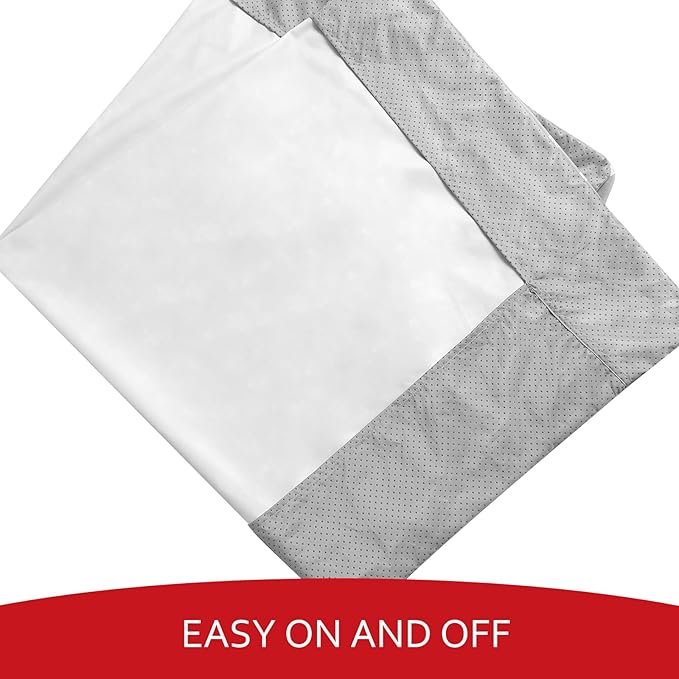 Baby Playpen Mat Cover (Only Cover) - Non Slip Waterproof Protector, Fits 50" X 50"