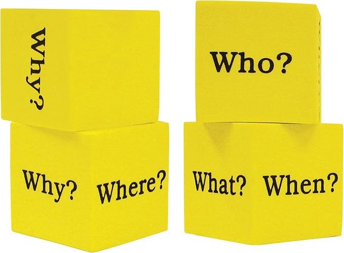 Teacher Created Resources Foam QUESTION Cubes
