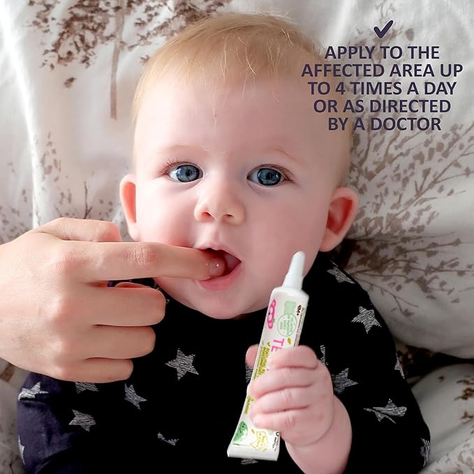Jack N' Jill Baby Gum & Tooth Oral Gel for Teething Babies - Gentle Teething Essentials with Natural Chamomile & Calendula, No Added Sugars, Suitable for 4 Months & Upp - 0.5 oz (15g)