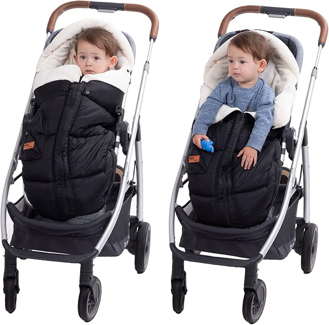 Weatherproof Winter Footmuff for Stroller Toddler, Univerisal Footmuff Infant and Toddler, Outdoor Waterproof Winter Walks Baby Stroller Bunting Bag/Sleeping Sack