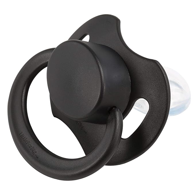 LittleForBig Bigshield Generation-II Big Sized Pacifier Black