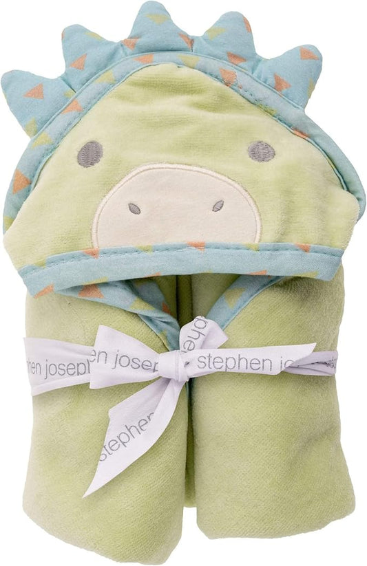 Stephen Joseph Hooded Bath Towel, Dino