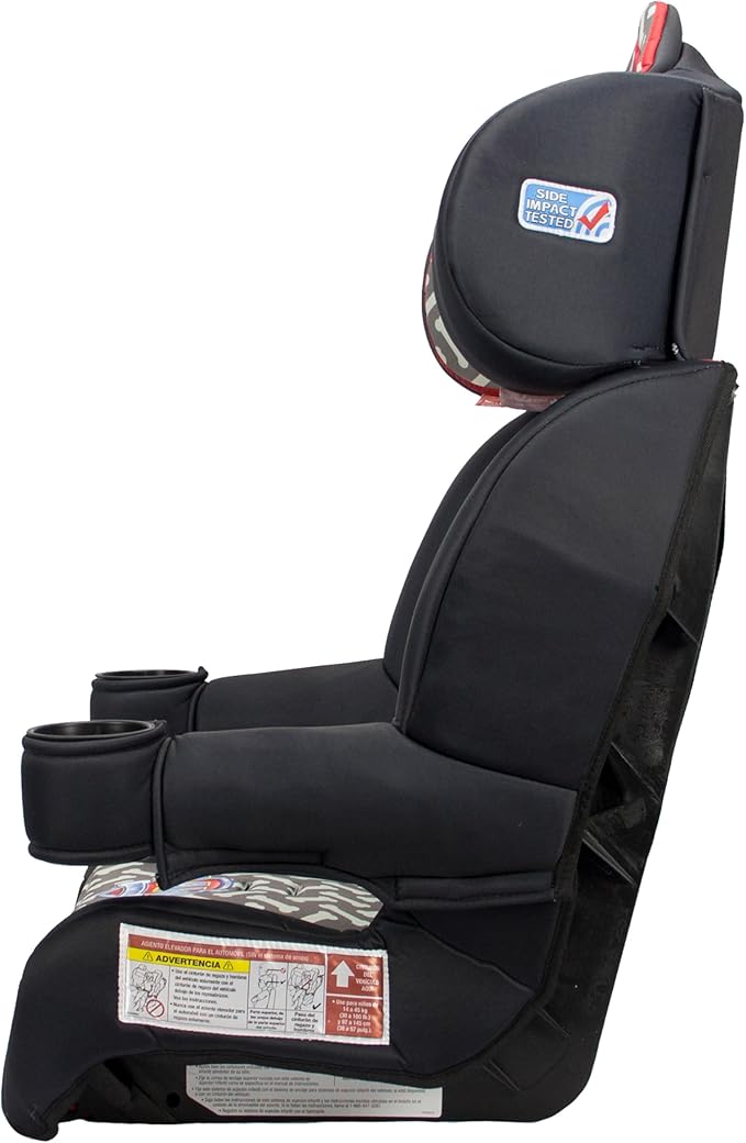 KidsEmbrace 2-in-1 Car Seat | Forward-Facing Harness (26.5–65 lbs) & Booster Mode (40–100 lbs) | Latch | Premium Fit with Multi-Position Headrest, Harness & Recline