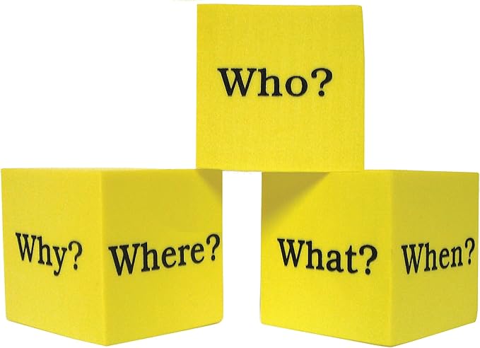 Teacher Created Resources Foam QUESTION Cubes