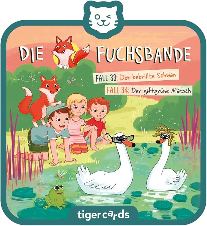 tigercard - Die Fuchsbande - Der bebrillte Schwan / Der giftgrüne Matsch