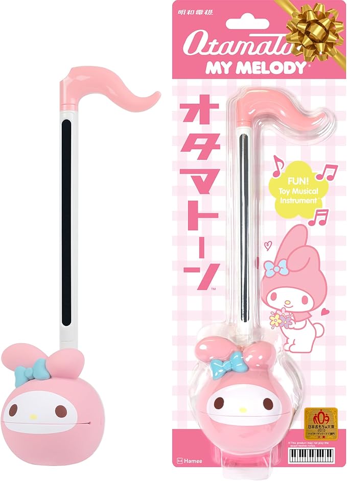 Otamatone Sanrio My Melody Electronic Portable Music Instrument / Synthesizer Toy from Japan by Maywa Denki (Officially Licensed Hello Kitty and Friends) [English Instructions]