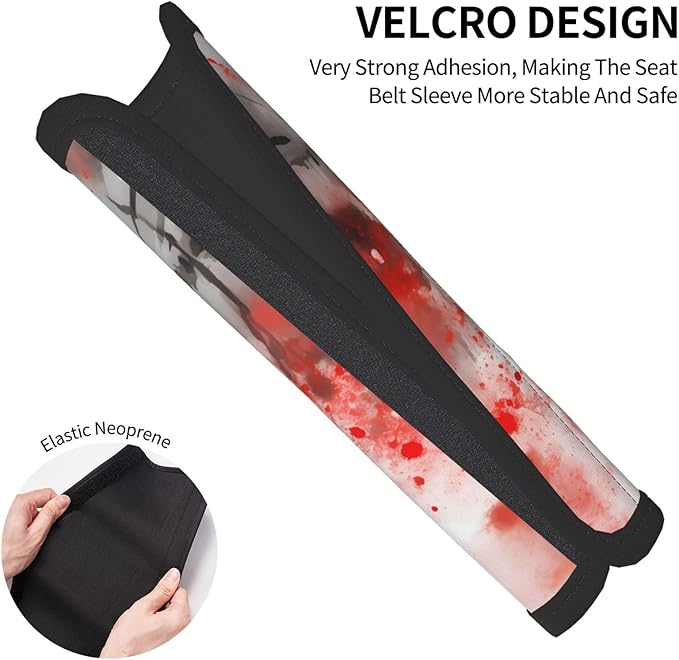 France Paris Eiffel Tower Seat Belt Cover Fits Cars Trucks SUV Sedans Air Permeability Car Seatbelt Strap Cover, Romantic Auto Interior Accessories Protector