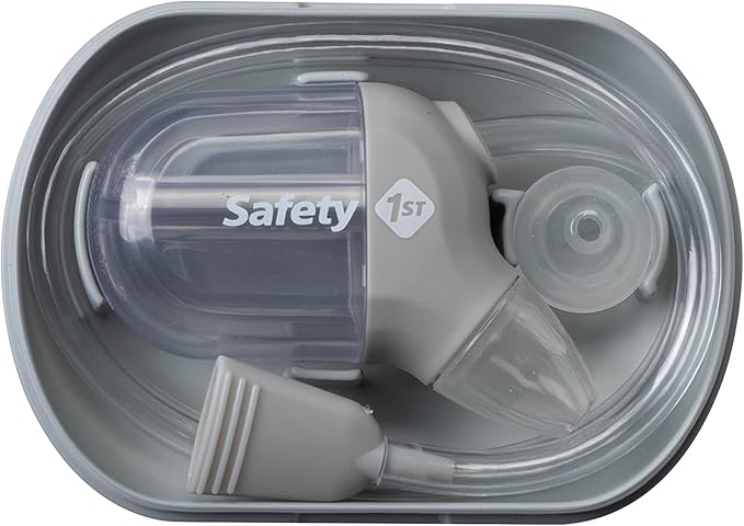 Safety 1st BoogEase Nasal Aspirator, Grey (Pack of 2)