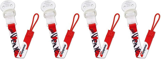 Medela Pacifier Clip Holder, Universal Design fits Most Pacifiers, BPA-Free, Opens with One Hand