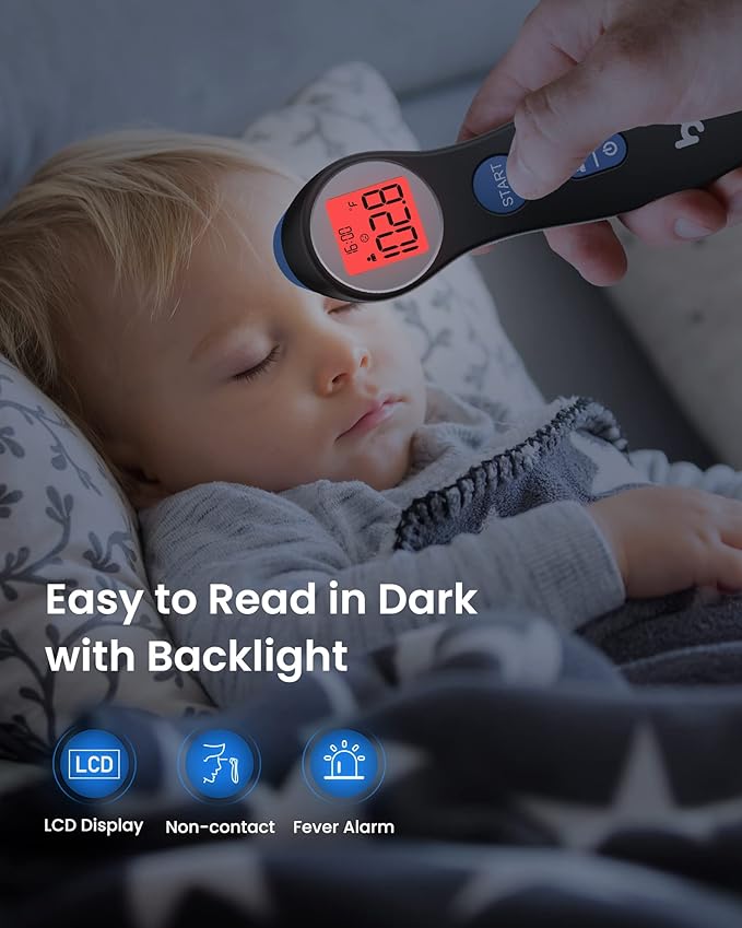 Forehead Thermometer + Oral Thermometer
