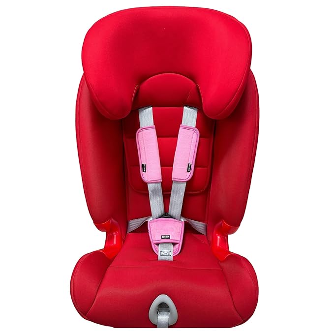 3 Pcs Car Seat Straps Shoulder Pads Suit for Kids : Ultra-Soft Child Car Seat Strap Covers, Kids Car Seat Strap Pads, Cute Plush Printed Seat Belt Covers, Hip Support, for Pushchair, Baby Stroller