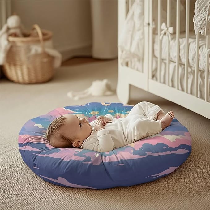 Newborn Lounger Cover, Axolotl Breathable Lounger Cover Portable Baby Lounger Cover Reusable Infant Lounger Cover Removable Slipcover for Newborn for Baby Boys Girls