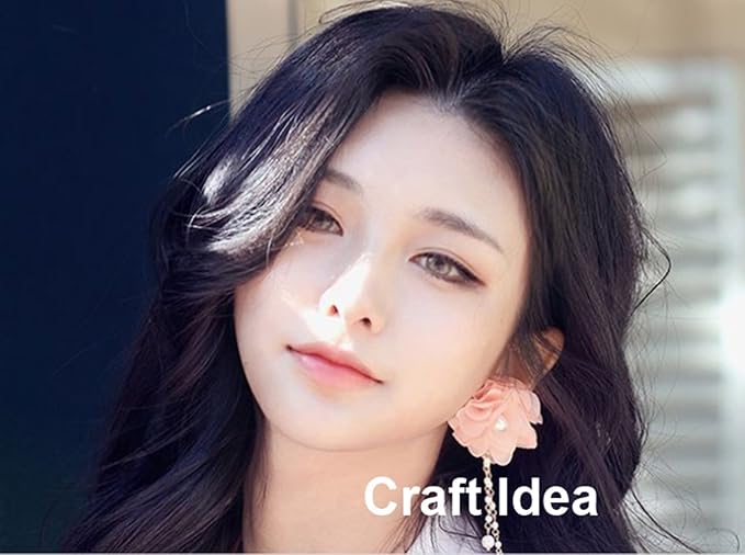 YYCRAFT Pack of 30 Chiffon Flower 1.5" Hair Flower Headband-Mix Color