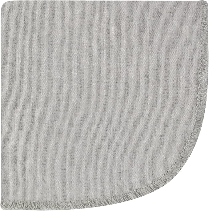 Hudson Baby Unisex Baby Flannel Washcloths, Farm Friends Cream 12Pk, One Size