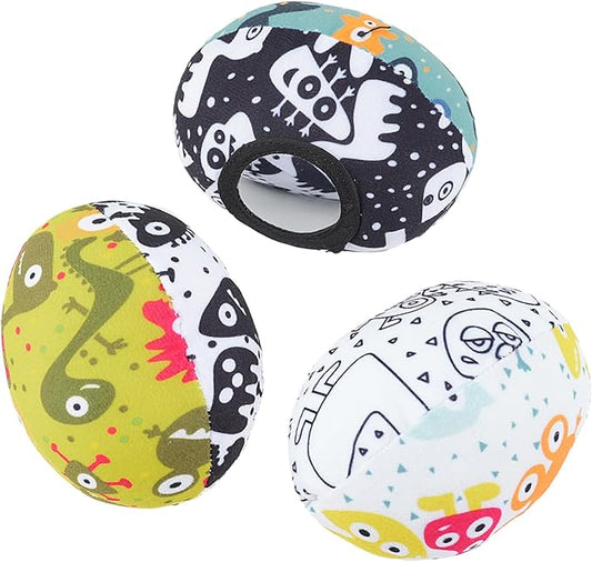 The Replacement Balls (for Mamaroo Swing) Offer More Interaction and Reversible Ball Options to Complement The Multi-Coloured with MamaRoo Cradle in a Set of 3 Balls ﻿