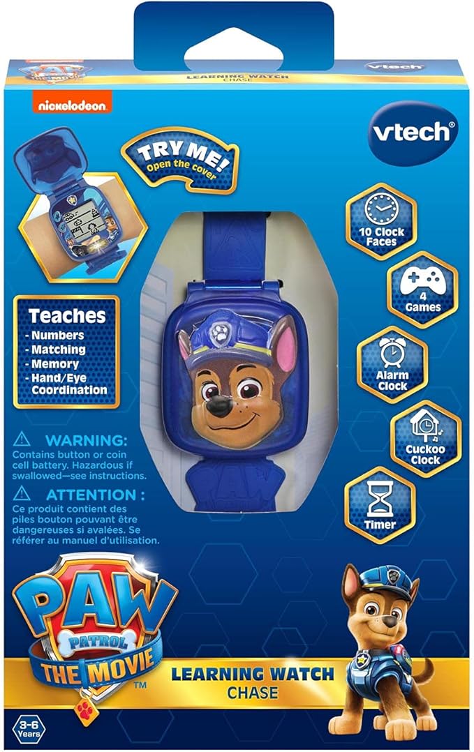The VTech PAW Patrol - The Movie: Learning Watch, Chase