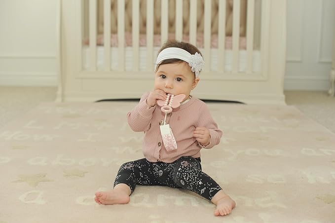 Tooth Brush Teether - Butterfly Brush