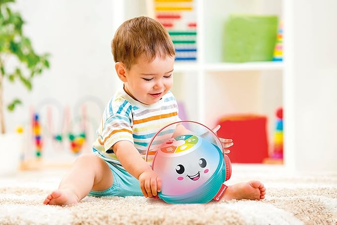 Clementoni - Dixi Children's Words Game 9 Months, Educational Early Childhood, Italian Speaking Electronic with Music and Nursery Rhymes, Multicolor, 17735