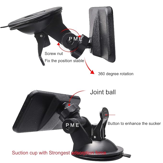 Rear View Mirror for Backseat with Baby- in- Car Sticker, Interior Car Suction Cup Windshield Mirror Strong Sucker Flat Rear View Mirror for Baby Infant Child New