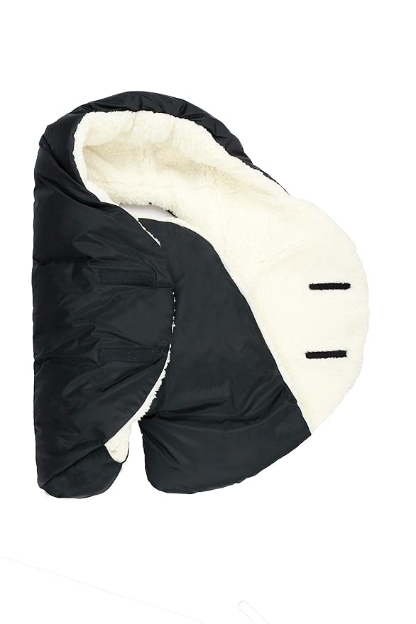 7AM Baby Car Seat Blanket - Multifunctional Car Seat Cover for Baby Boy & Girl, Winter Stroller & Car Seat Swaddle Blankets for Babies, Micro-Fleece & Plush Lined Warm Carseat Cover | Nido (Large)