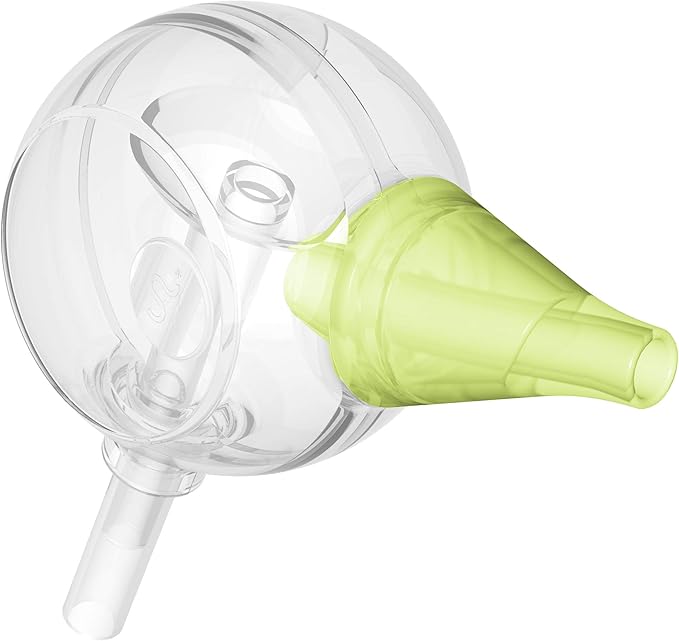 Nosiboo Eco Baby Nasal Aspirator/Nose Sucker - Silent, Portable Nose Cleaner - Mouth-Operated Nose Suction Power