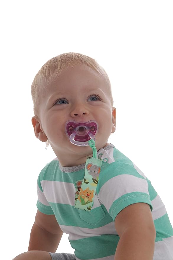 Sweetie Silicone Pacifier Refuser Soother 100% Silicone BPA Free 2 Count (Purple)