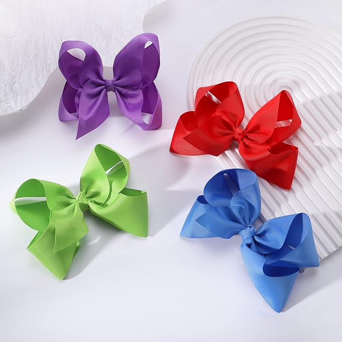 Girl Bows Hair Clip Big Hair Bows Clips for Little Girl Hair Accessories 40 Colors
