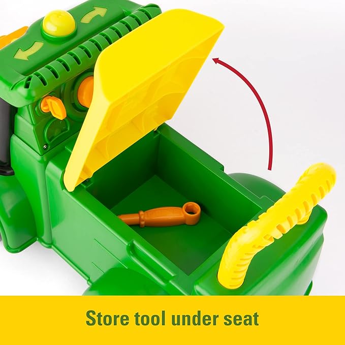 John Deere Ride On Johnny Tractor Take Apart Engine Ages 12M+