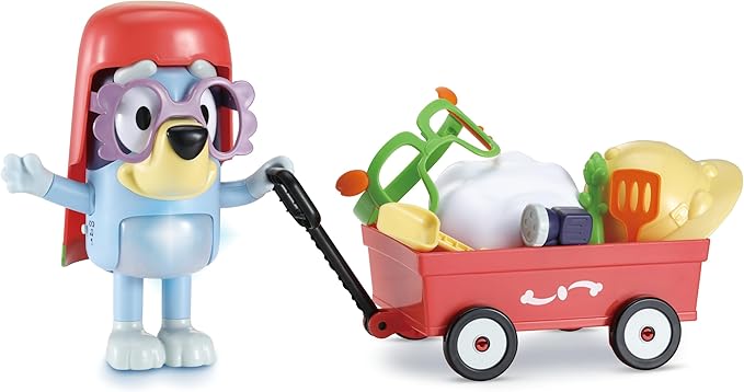 VTech Dress-Up Bluey Official Character Interactive Toy for Kids, Includes 9 Accessories, Sounds and Phrases from the TV Show, Educational Learning Toy for Kids Ages 3, 4