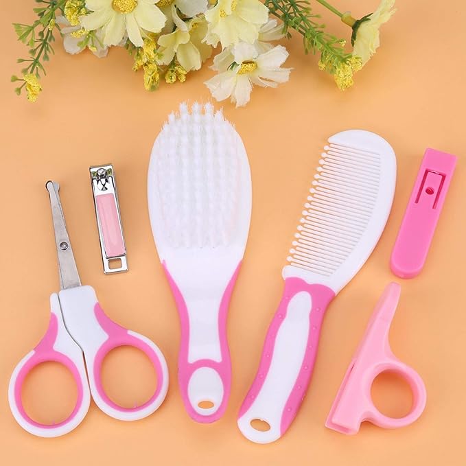 Baby Healthcare and Grooming Kit,Baby Electric Nail Trimmer Set Newborn Nursery Health Care Set for Newborn Infant Toddlers Baby Boys Girls Kids Haircut Tools