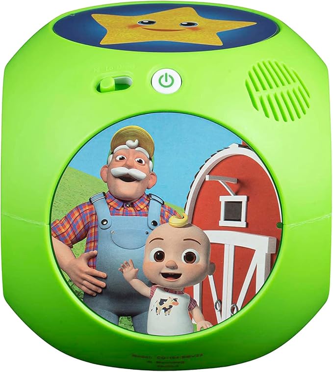 eKids Cocomelon Musical Toy for Toddlers, Tumble Tunes Toy Includes Six Built-in Nursery Rhymes, for Fans of Cocomelon Toys and Gifts for Boys and Girls