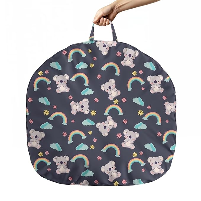 Newborn Lounger Cover, Koala Waterproof Newborn Lounger Cover Removable Infant Lounger Cover Comfortable Lounger Slipcover Soft Infant Lounger Pillow for Boys Girls