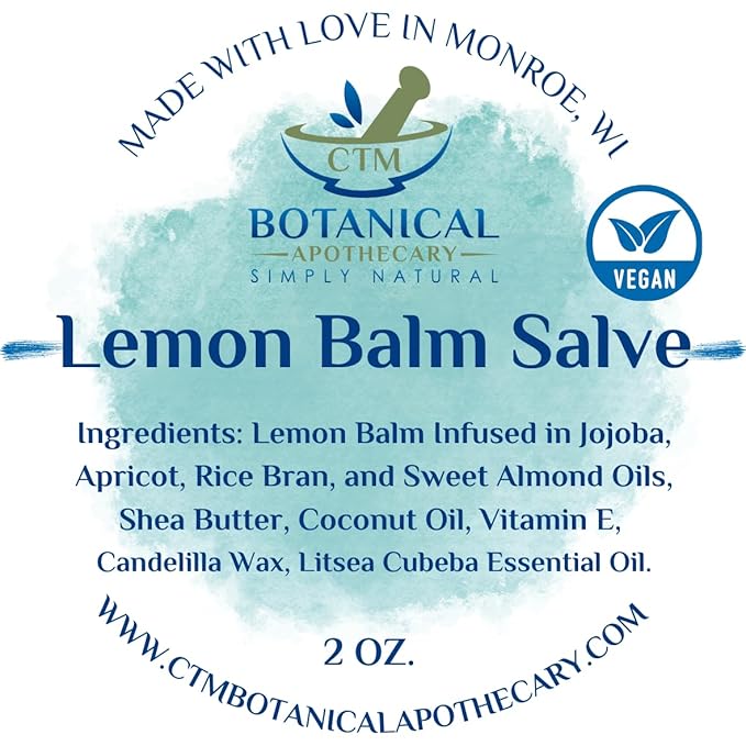Lemon Balm Salve (2 OZ.)