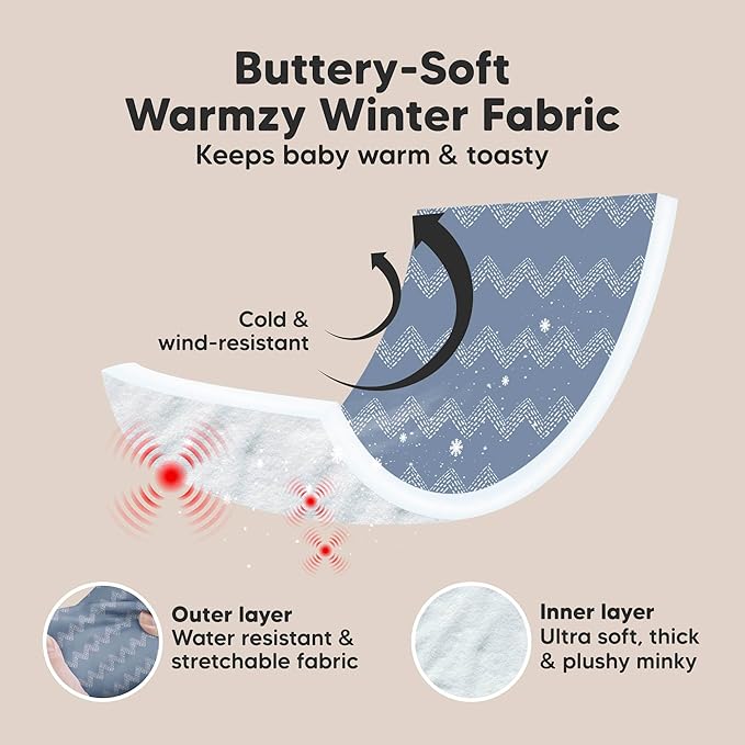 KeaBabies Winter Car Seat Cover Baby, Newborn - Universal Fit Infant Carseat Covers Baby Girl, Boy, Breathable, Lightweight Blanket,Easy to Use Stroller Canopy,Rain,Wind,Sun Shade(Indigo)